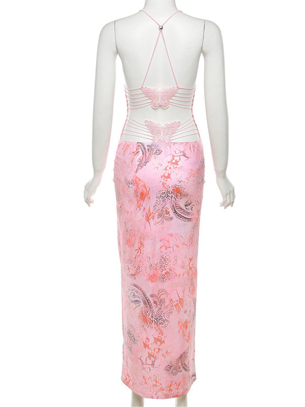 Vestido Premamá con Tirantes , Sin Espalda y Cami