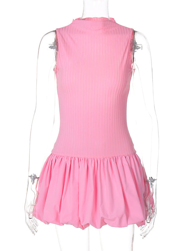 Vestido Mini de Maternidad Chic con sin Espalda para Baby Shower y Revelación de Género