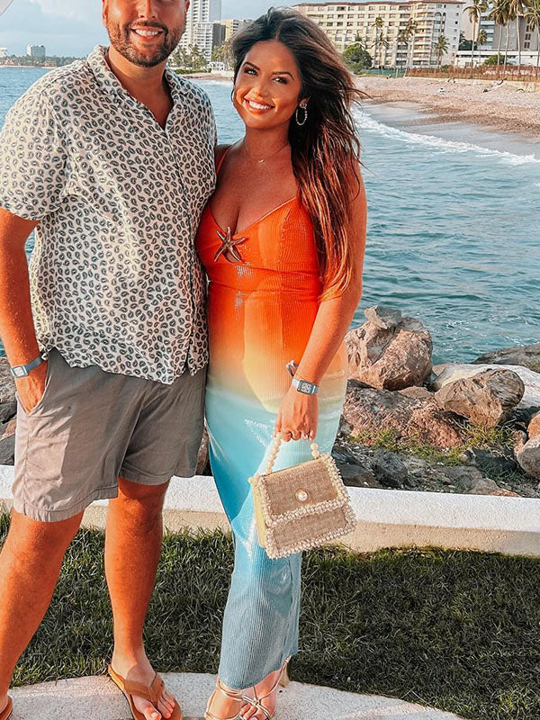 Ajustado Multicolor De tirantes Fotografía vestidos para embarazadas