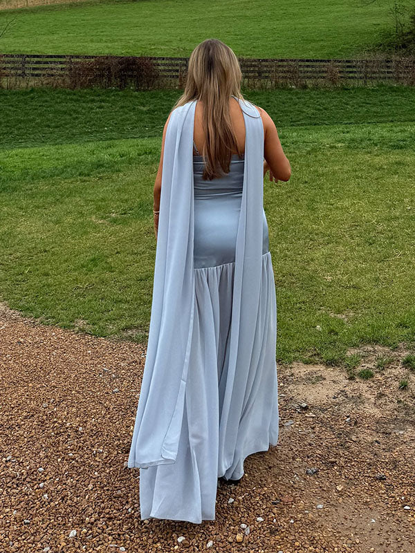 De tirantes Tul empalme Holgado Elegante Fiesta vestidos para embarazadas