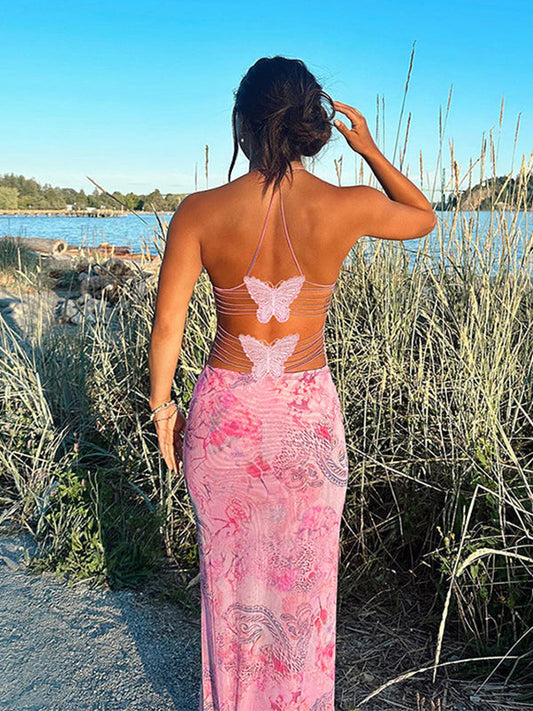Vestido Premamá con Tirantes , Sin Espalda y Cami
