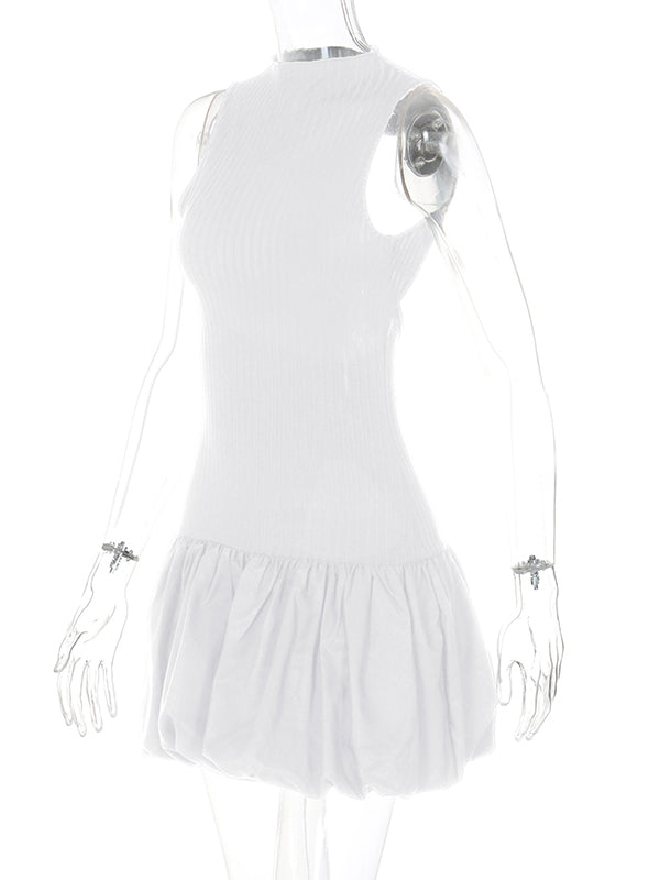 Vestido Mini de Maternidad Chic con sin Espalda para Baby Shower y Revelación de Género