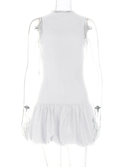 Vestido Mini de Maternidad Chic con sin Espalda para Baby Shower y Revelación de Género