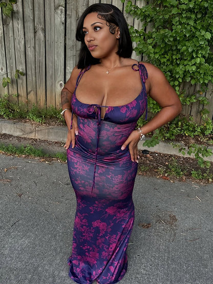 Escote palabra de honor De tirantes Floreado Ajustado Elegante vestidos para embarazadas